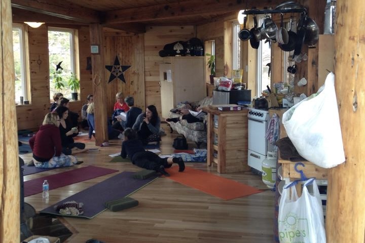 yoga group in main buliding